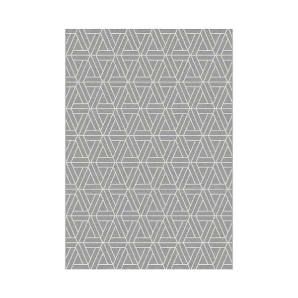 Sivý koberec Universal Matri× Grey, 80 × 150 cm