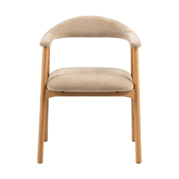 Béžová/v prírodnej farbe jedálenská stolička Addi – Actona-image-4