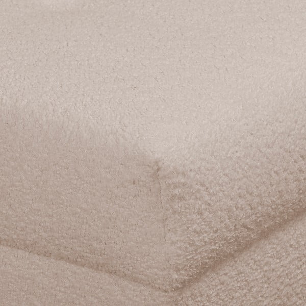 Béžový taburet z textílie buklé Ariella – Ropez-image-4