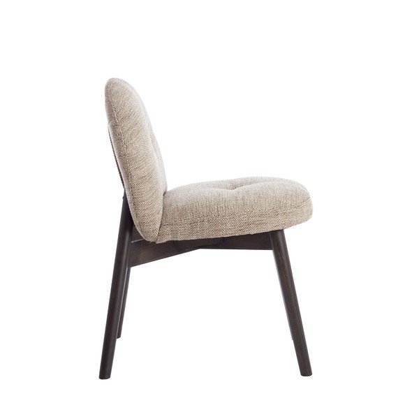 Béžové čalúnené jedálenské kreslá v súprave 2 ks Sinosa – Light & Living-image-2