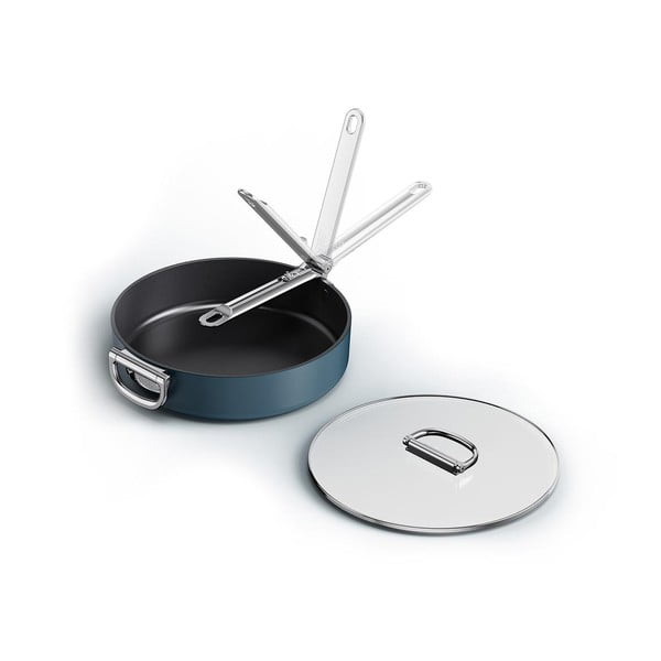 Panvica s pokrievkou/s keramickým povrchom ø 28 cm Space – Joseph Joseph-image-3