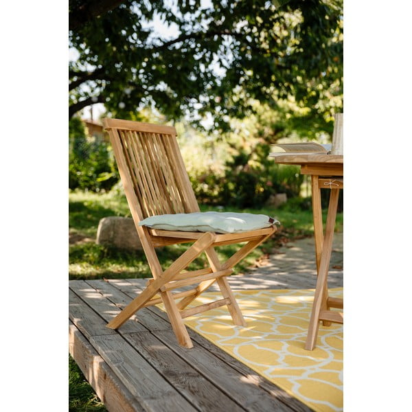 Drevené záhradné stoličky v súprave 2 ks v prírodnej farbe Toledo – House Nordic-image-1