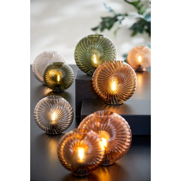 Okrovožltá stolová lampa (výška 16,5 cm) Milado - Light & Living-image-1