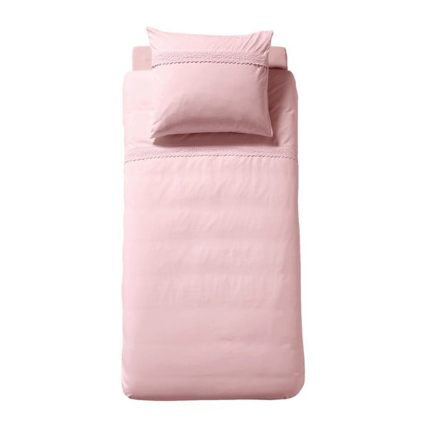 Ružové bavlnené posteľné obliečky Cinderella Simone Smoke Rose, 200 x 140 cm