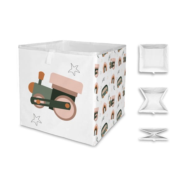 Látkový detský úložný box Little House - Butter Kings