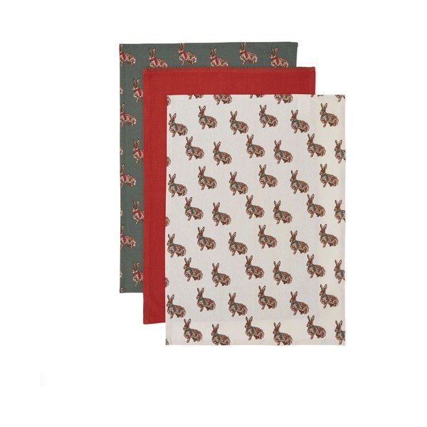 Utierky v súprave 3 ks 45x65 cm Heritage Hare – Cooksmart ®-image-1