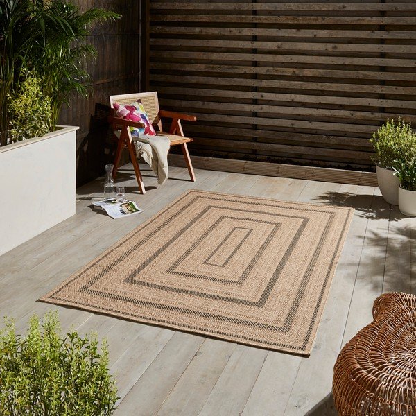 Svetlohnedý vonkajší koberec 120x170 cm Nomad – Think Rugs-image-1