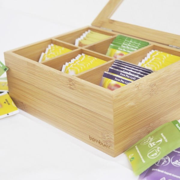 Bambusová škatuľka na čaje Bambum Misto-image-3