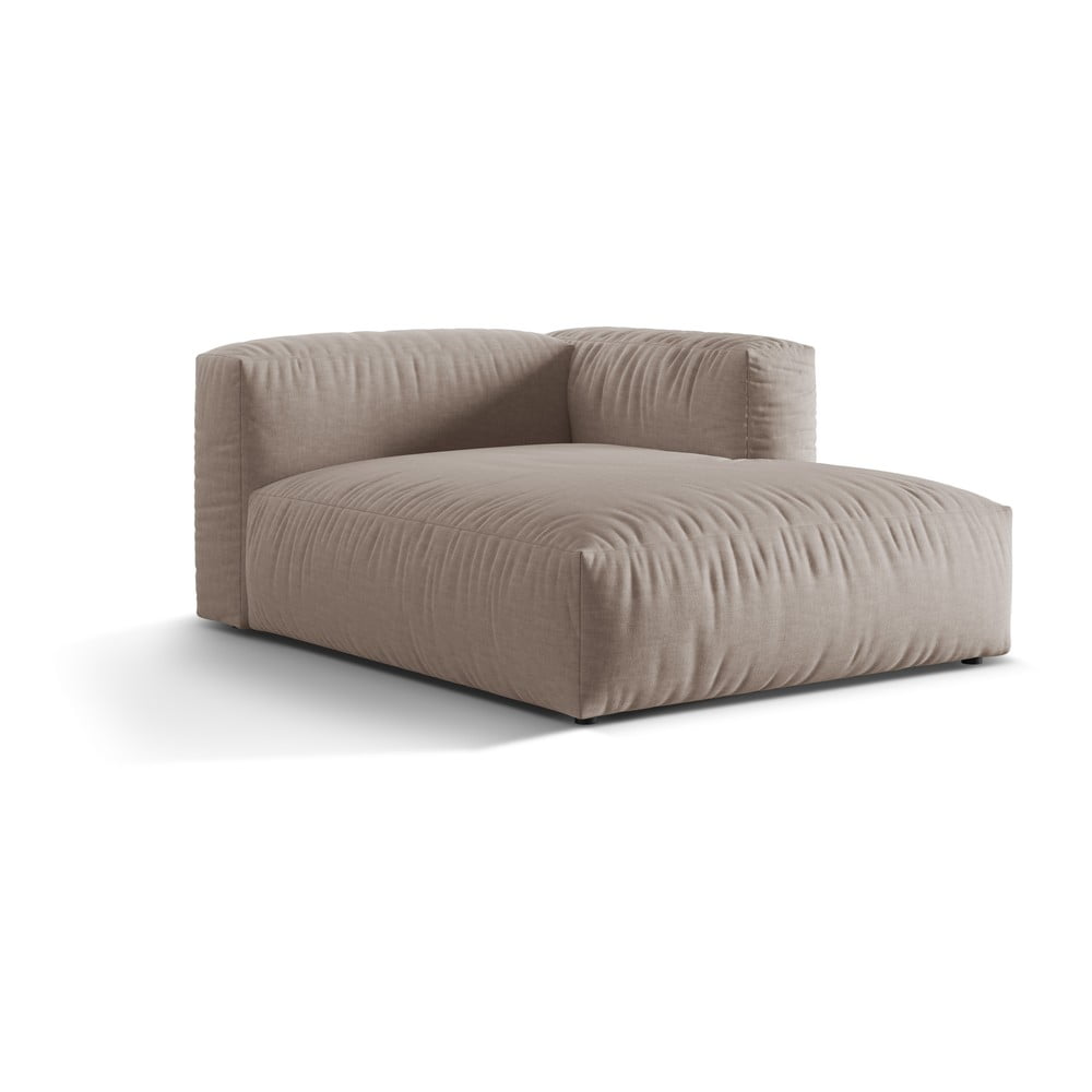 E-shop Béžový modul pohovky (pravý roh) Martina – Micadoni Home