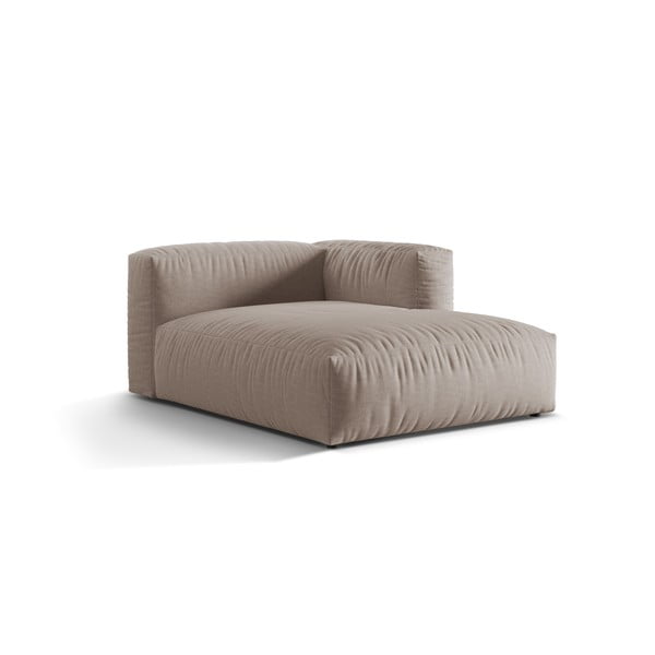 Béžový modul pohovky (pravý roh) Martina – Micadoni Home-image-1