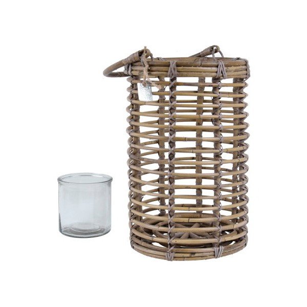 Ratanový lampáš Esschert Design Nature, výška 39 cm-image-1