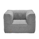 Sivé polstrované záhradné kreslo Grow – Blomus