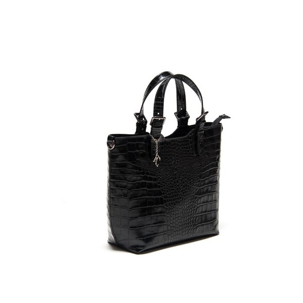 Čierna kožená kabelka Renata Corsi 635-image-2