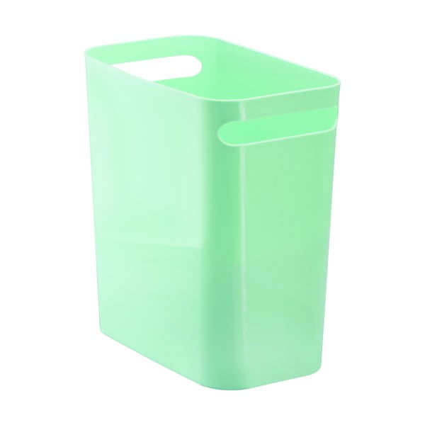 Zelený odpadkový kôš iDesign Una, 13,9 l