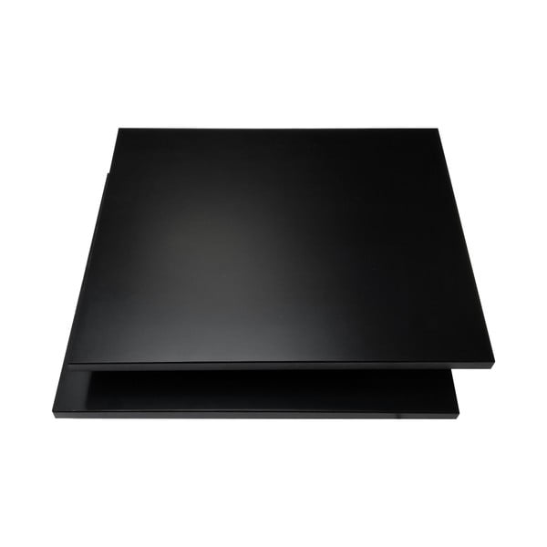 Čierne police pre modulárny policový systém 2 ks 32x27 cm Mistral Kubus - Hammel Furniture