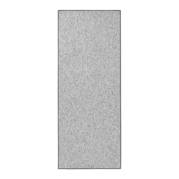 Koberec BT Carpet Wolly v sivej farbe, 80 x 200 cm