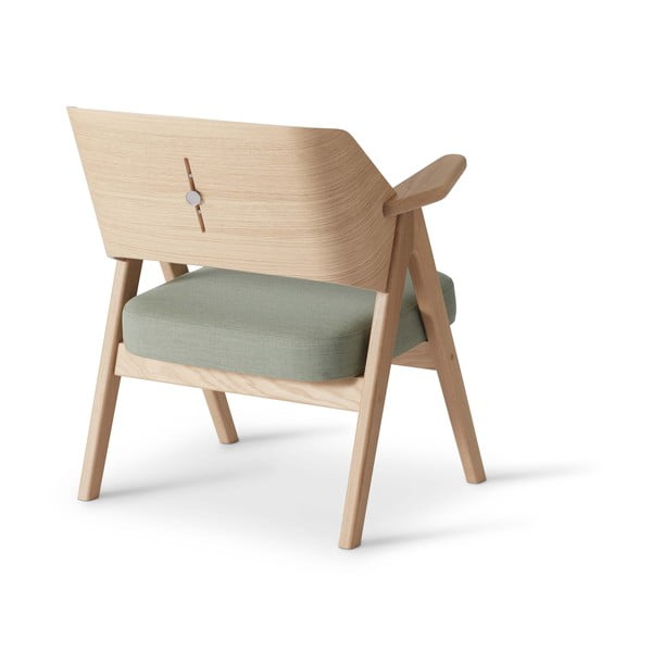 Svetlozelené dubové kreslo Findahl by Hammel-image-3