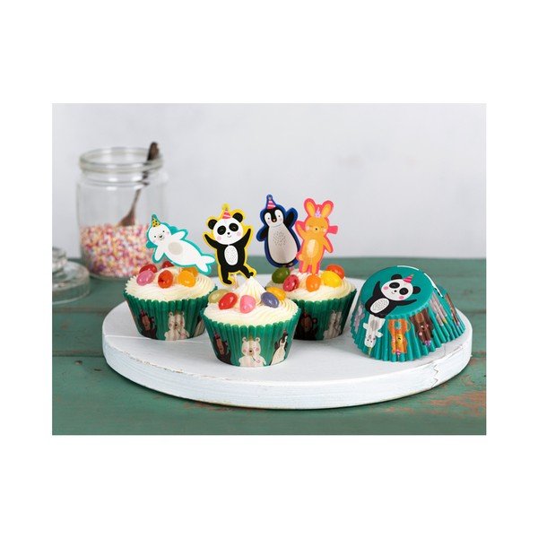 Set na zdobenie cupcakov Rex London Party Animals-image-2