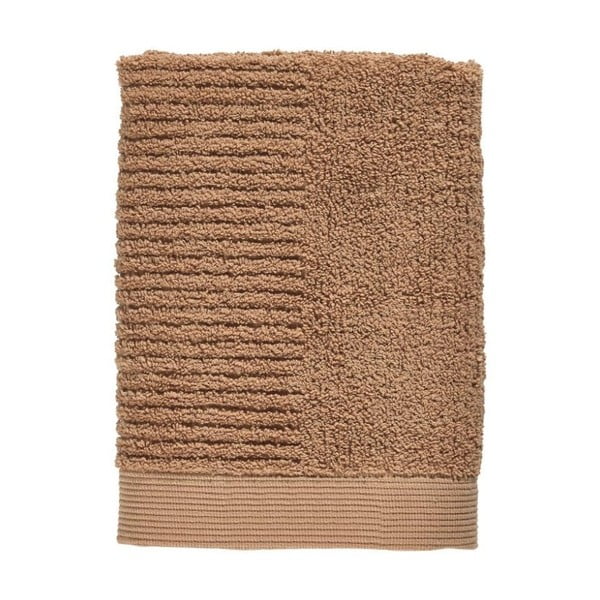 Jantárovohnedý uterák zo 100% bavlny Zone Classic Amber, 50 × 70 cm