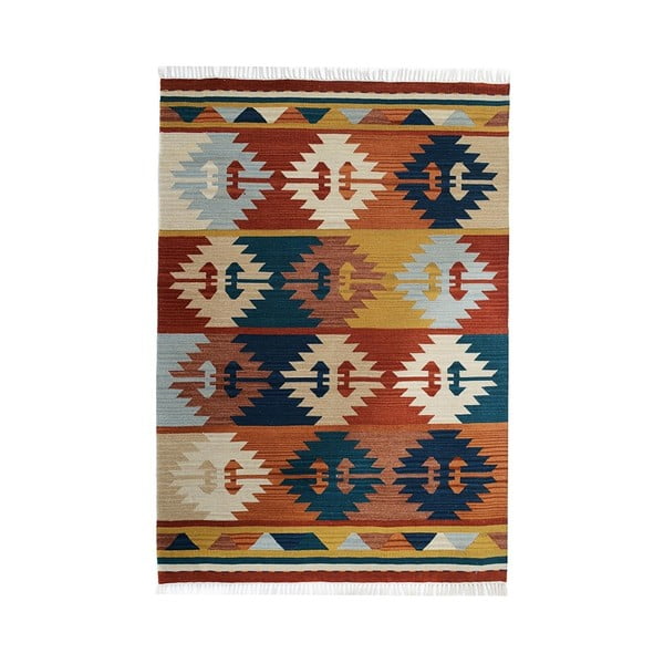 Ručne tkaný koberec Bakero Kilim 187, 230 × 170 cm