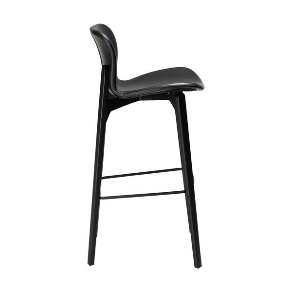 Čierna barová stolička (výška sedadla 68 cm) Paragon – DAN-FORM Denmark-image-2
