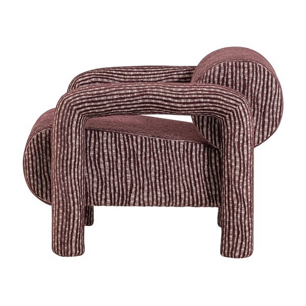 Vínovočervené kreslo Lenny – WOOOD-image-3