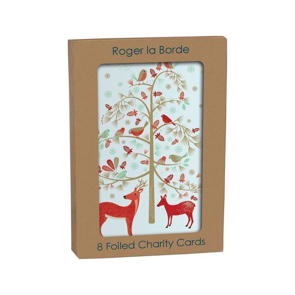 Prianie v súprave 8 ks s vianočným motívom Christmas  – Roger la Borde-image-1