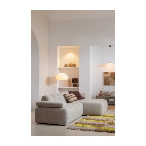 Taupe kovový TV stolík 120x40x35 cm Teun – WOOOD-image-1