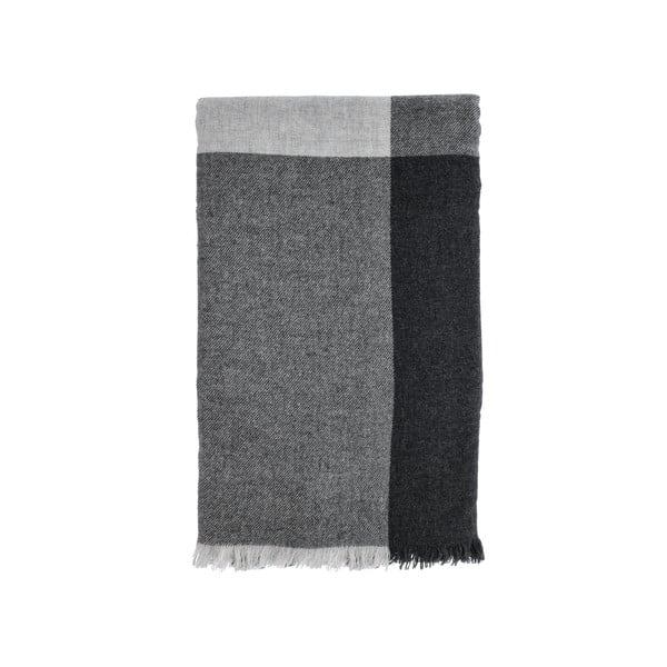 Sivá vlnená deka 130x200 cm Merino – Södahl-image-2