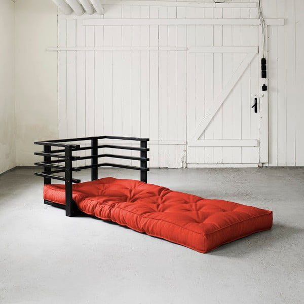 Rozkladacie kreslo Karup Funk Black / Red-image-1