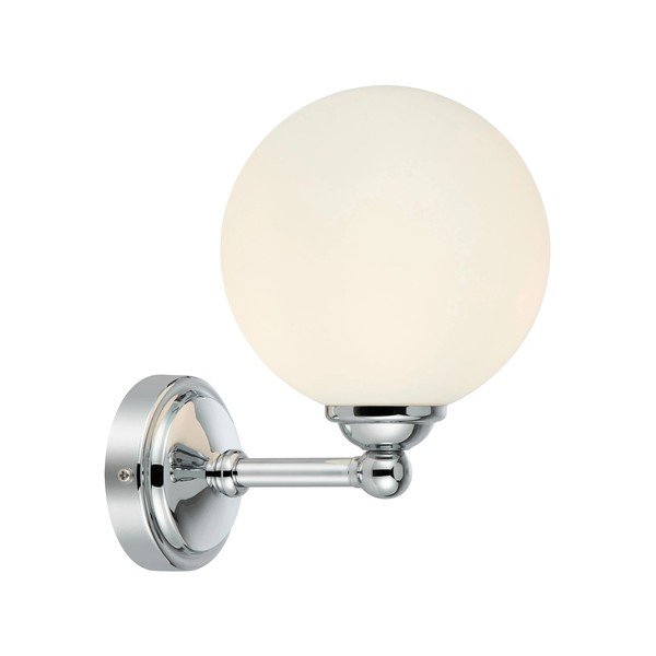 Biele/v striebornej farbe nástenné svietidlo Tropea – Markslöjd