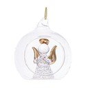 Sklenená vianočná ozdoba ø 6 cm Angel – Dakls
