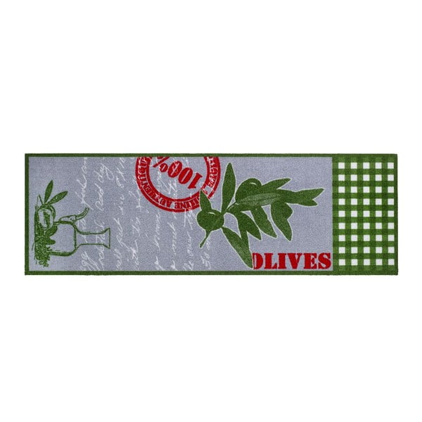 Kuchynská rohožka Hamat Olives, 50 x 150 cm