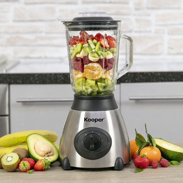Mixér v striebornej farbe Kooper, 1,5 l-image-1