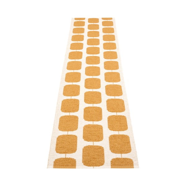 Okrovožlto-krémový vnútorný a vonkajší behúň 70x300 cm Sten Ochre – Pappelina-image-2