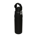 Čierna termofľaša z nehrdzavejúcej ocele 700 ml IceFlow™ Bottle Fast Flow Black – Stanley