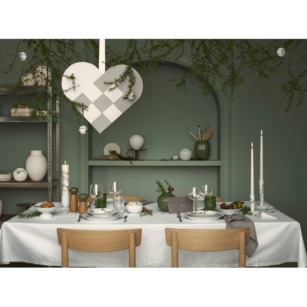 Biela porcelánová miska s vianočným motívom Hammershøi – Kähler Design-image-2