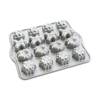 Forma na 16 minibáboviek Nordic Ware Festive, 0,7 l