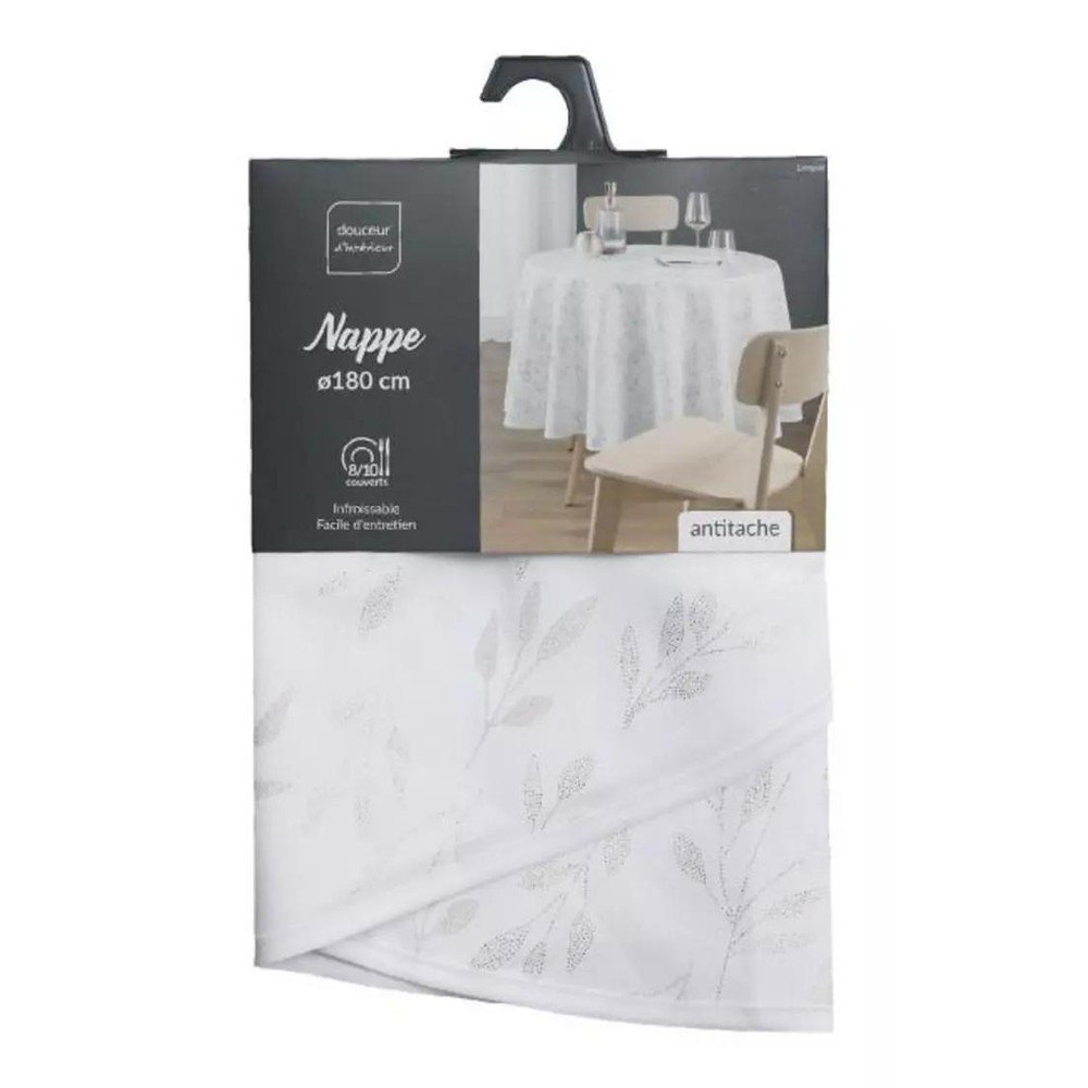 Obrus ø 180 cm Lonigold – douceur d'intérieur