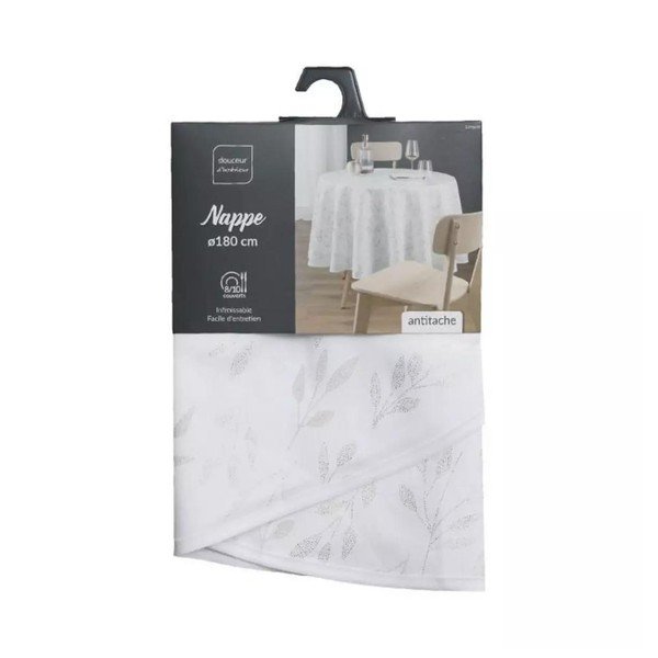 Obrus ø 180 cm Lonigold – douceur d'intérieur