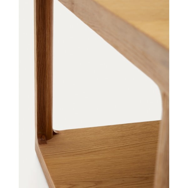 Odkladací stolík v dekore duba 50x50 cm Maymai – Kave Home-image-4
