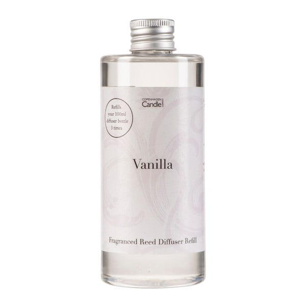 Náplň do aróma difuzéru s vôňou vanilky Copenhagen Candles Home Collection, 300 ml