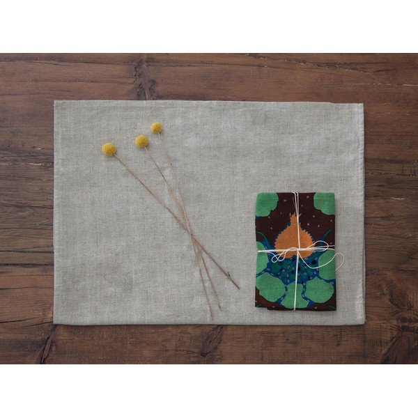 Textilné obrúsky v súprave 4 ks Flowers – Really Nice Things-image-3