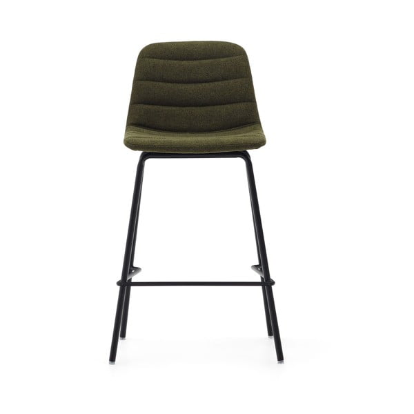 Tmavozelené barové stoličky v súprave 2 ks 92,5 cm Zunilda – Kave Home-image-2
