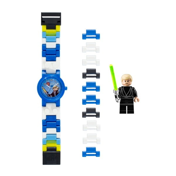 Hodinky s figúrkou LEGO® Star Wars Luke Skywalker