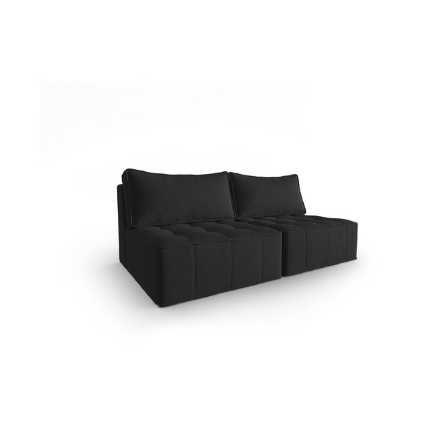 Čierna pohovka 160 cm Mike – Micadoni Home-image-1