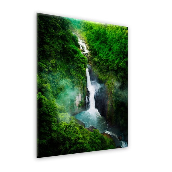 Obraz Styler Glasspik Views Waterfall, 70 × 100 cm-image-1