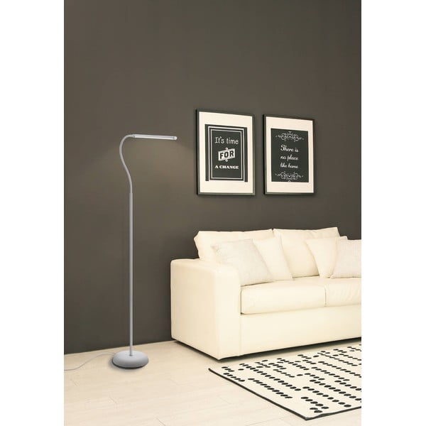 Biela LED stojacia lampa (výška 130 cm) LAROA – EGLO-image-1