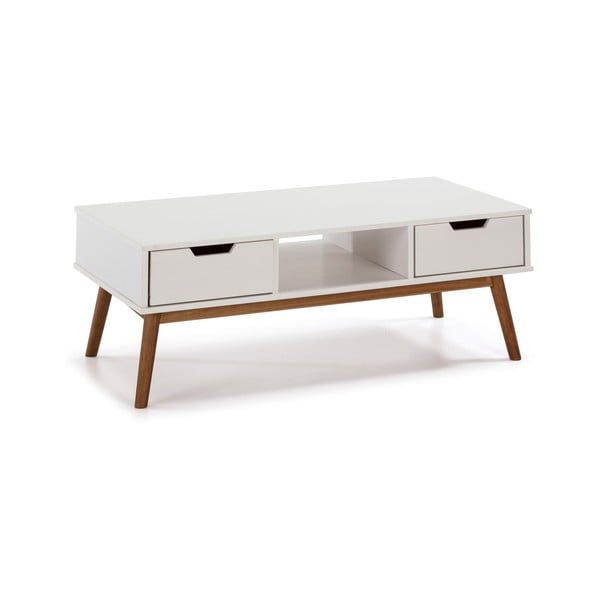 Biely konferenčný stolík z masívneho borovicového dreva Marckeric Baku-image-2