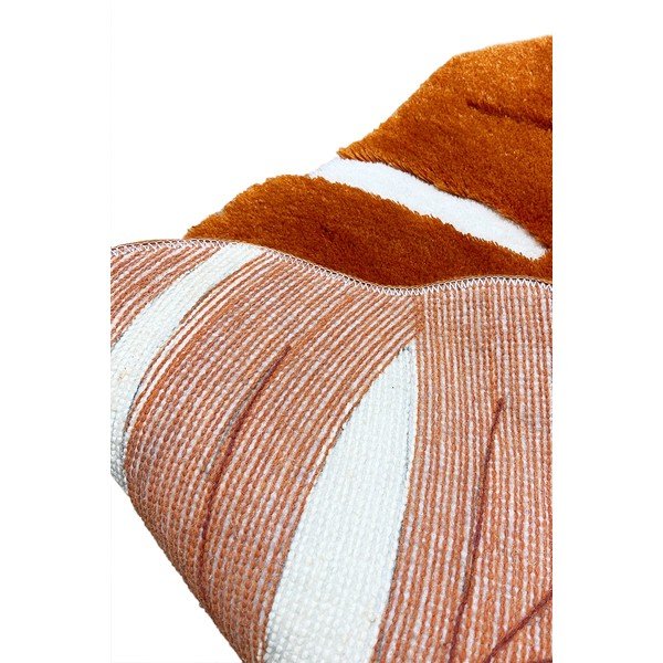 Oranžová kúpeľňová predložka 80x120 cm Frunze – Foutastic-image-2